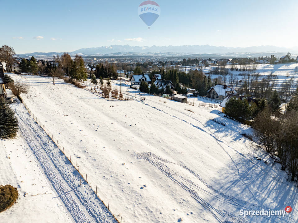 Widokowa Działka budowlana 656 m Nowy Targ 23m małopolskie