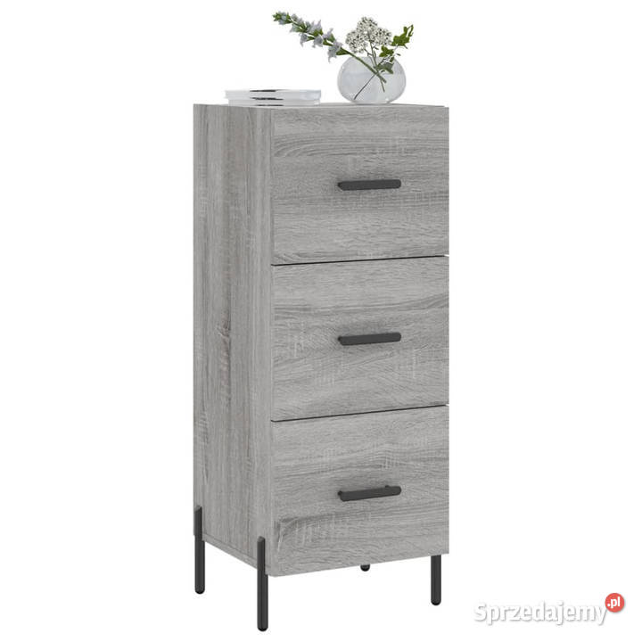 Szafka szary dąb sonoma 345x34x90 materiał Dom i Ogród Warszawa