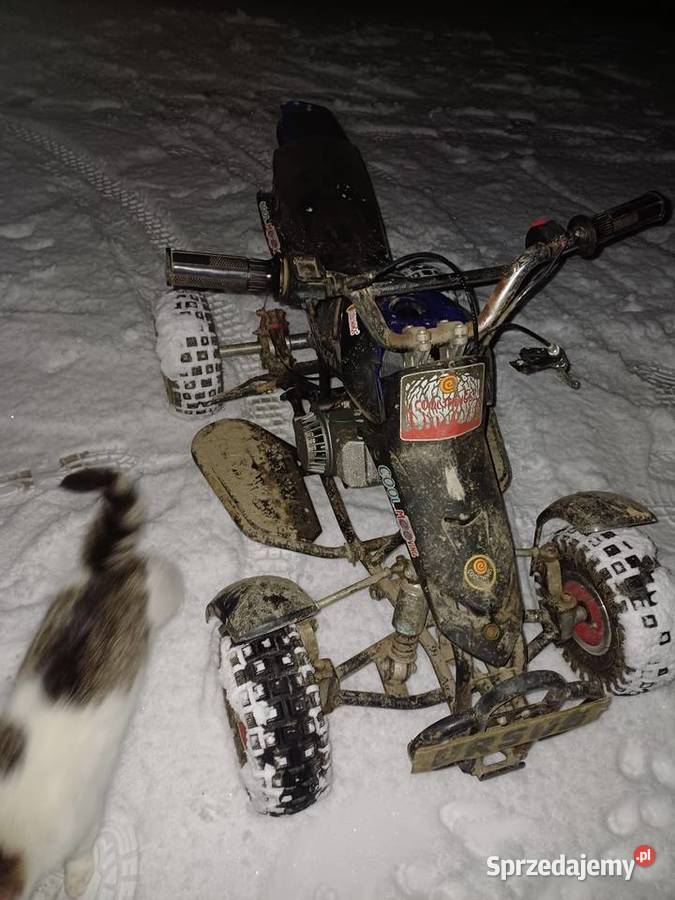 Mini quad 50cc stan do poprawek Mszana Dolna sprzedam