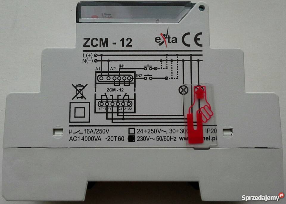 Programator czasowy ZCM12 Zamel Zabrze