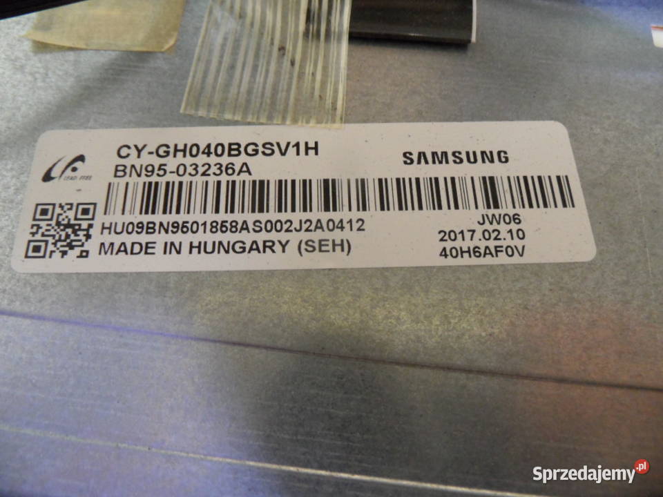 Płyta główna telewizora samsung UE40J5100 Kielce