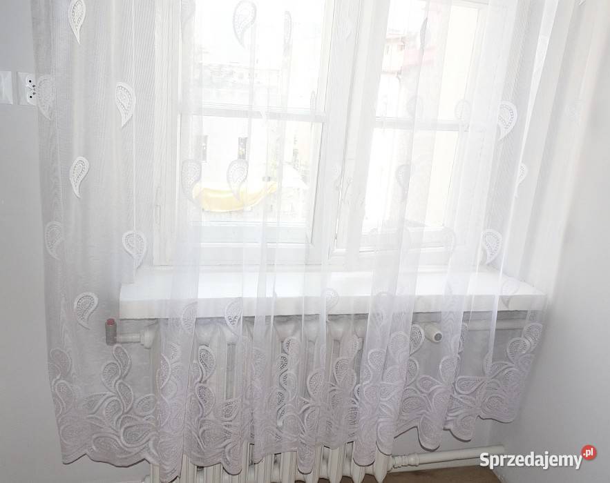 Firanka pokojowa motyw w łezki szerokość 340 m Gliwice