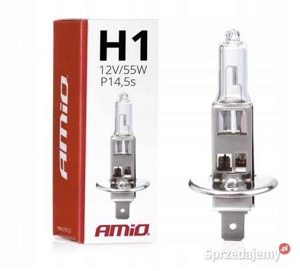 Żarówka halogenowa H1 12V 55W filtr UV Poznań sprzedam