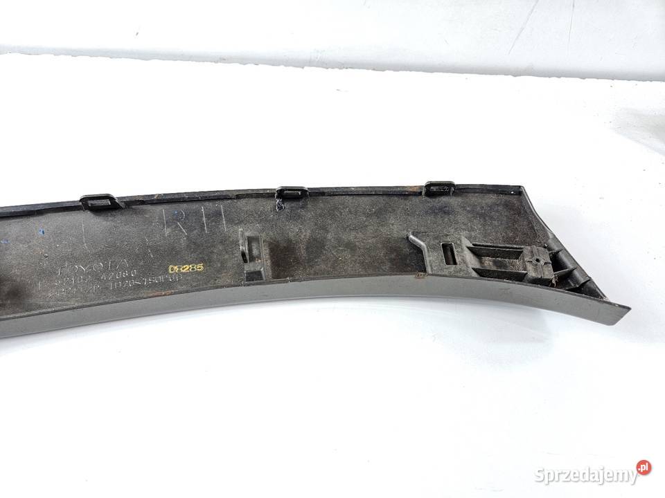 TOYOTA RAV4 0812 LISTWA PRAWA ZDERZAKA PRZÓD Międzychód sprzedam