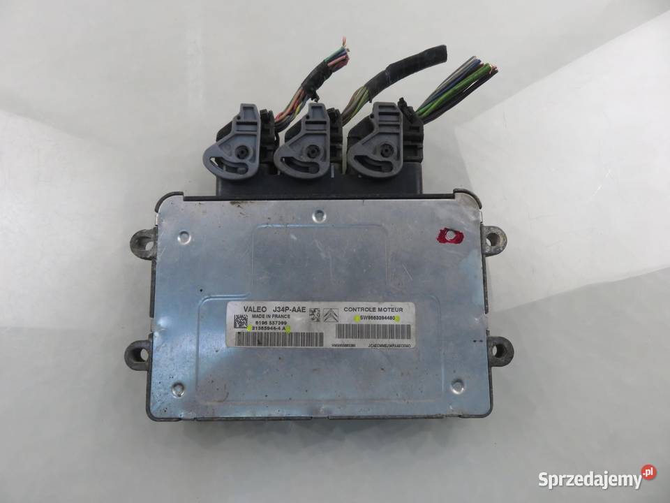 STEROWNIK PEUGEOT 206 14 75 KFW SW9663394480 małopolskie