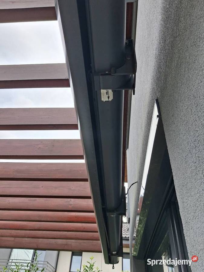 Markiza elektryczna na pilota Led rózne kolory szary Wrocław sprzedam