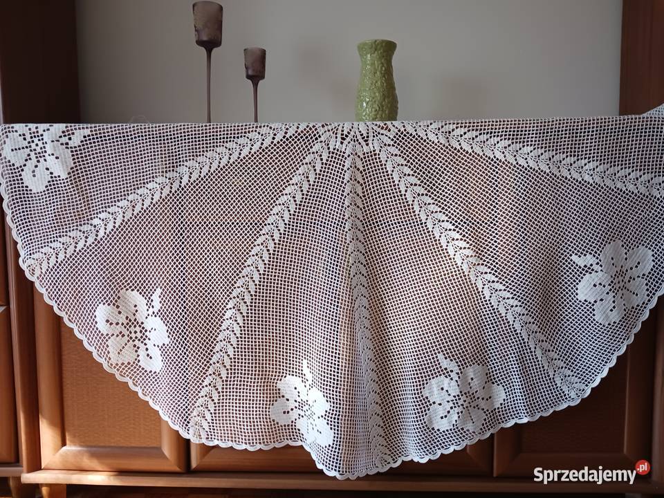 Obrus szydełkowy Leźnica Wielka-Osiedle