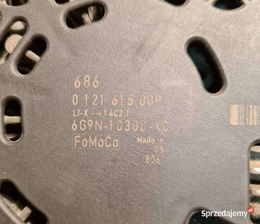 FORD GALAXY S 20 TDCI ALTERNATOR 0121615009 150A Układ elektryczny Tomaszów Lubelski sprzedam