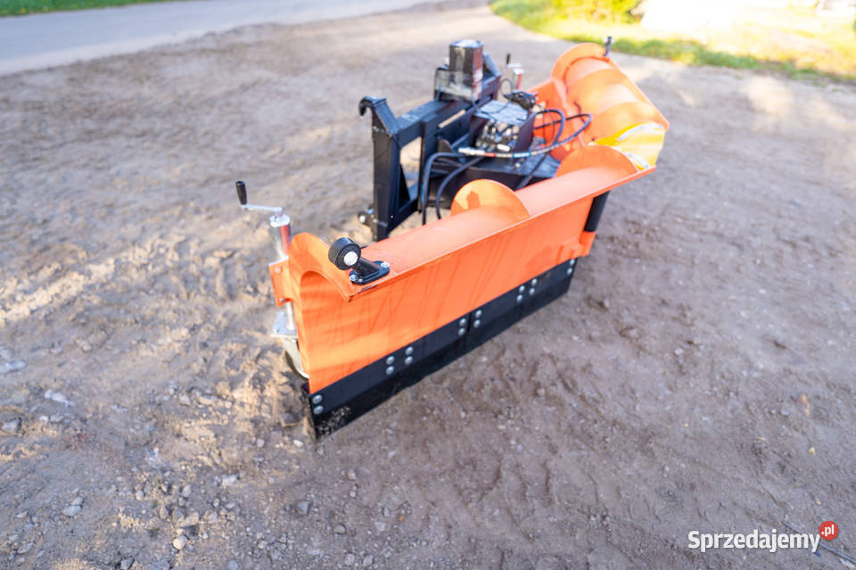 Pług śnieżny strzałkowy wzmocniony z amortyzacją