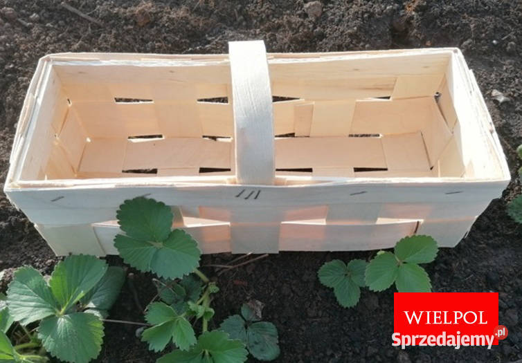 Łubianki drewniane Koszyki do truskawek polskiej Wielichowo