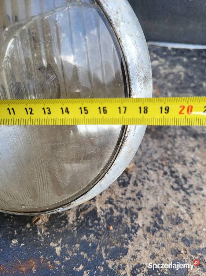 RIEMANN LAMPA PRZÓD SZKŁO 170mm DKW NSU ZUNDAPP Rybnik