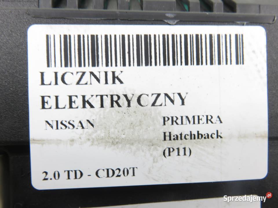 LICZNIK NISSAN PRIMERA P11 20 TD 248109F516