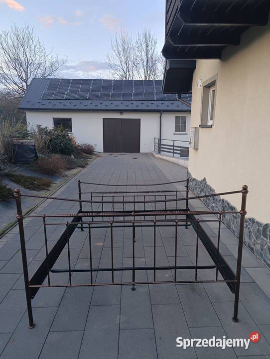 Stelaż rama łóżka metalowa 180x200 Pleśna