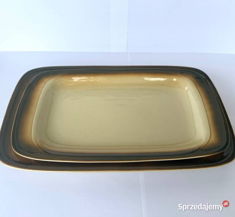 Półmisek ceramika Tułowice komplet 2 półmisków Porcelana i szkło Kraków