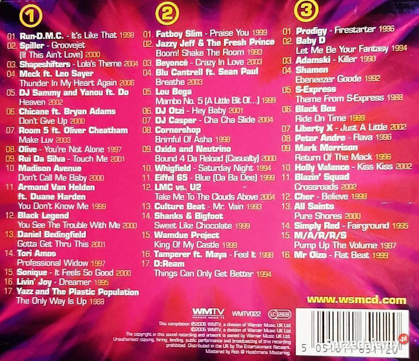 Album 3 XCD Number One Dance Anthems Disco 50 Płyty i kasety Katowice sprzedam