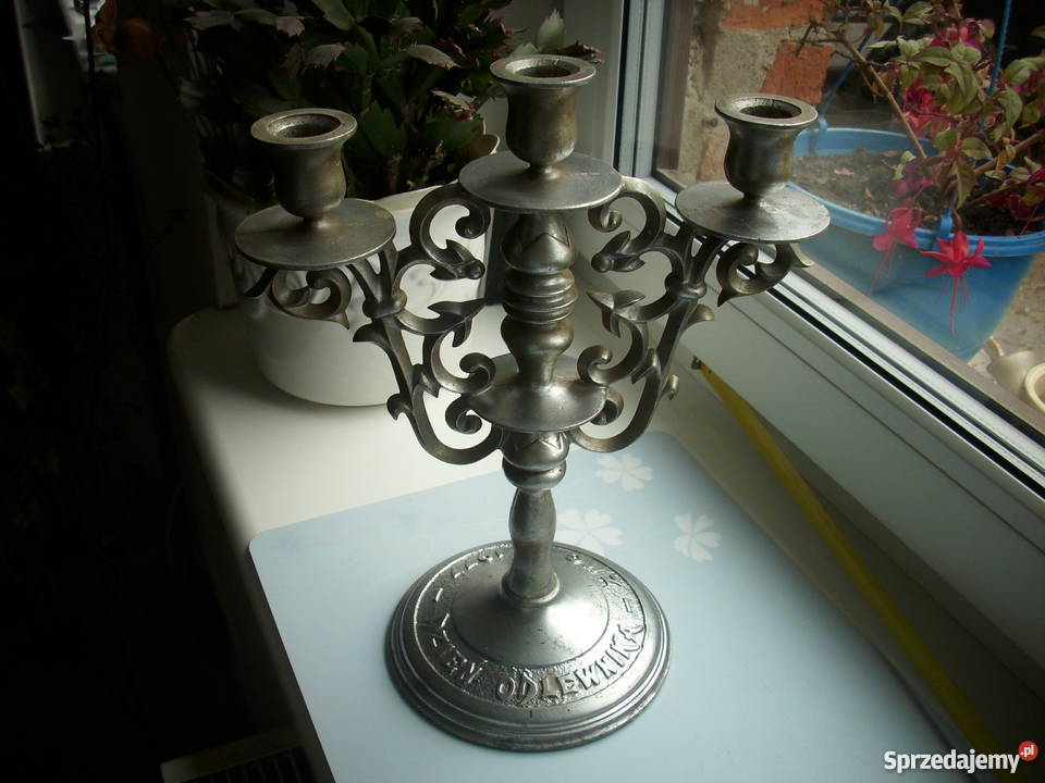 Ursuspamiątkowy świecznik z PRLuOryginał z 1977 Lipiany sprzedam