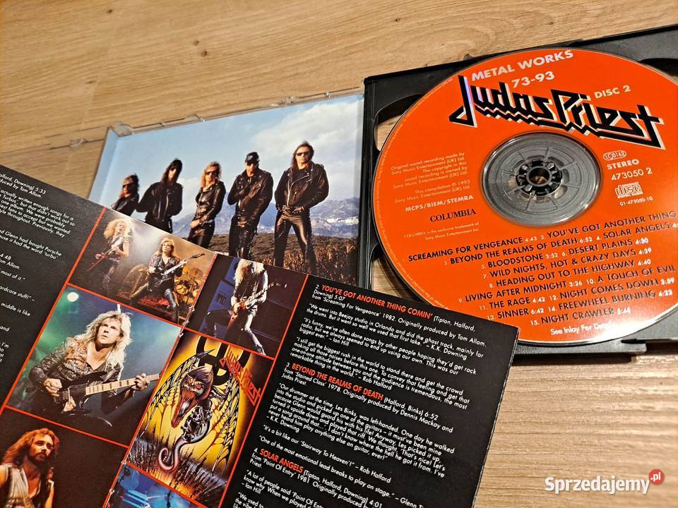 Judas Priest Metal Works 7393 CD X 2 UK 1993 rock Kraków sprzedam