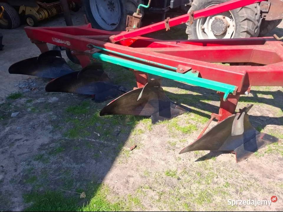 Pług 4 skibowy agromasz wielkopolskie Grabek