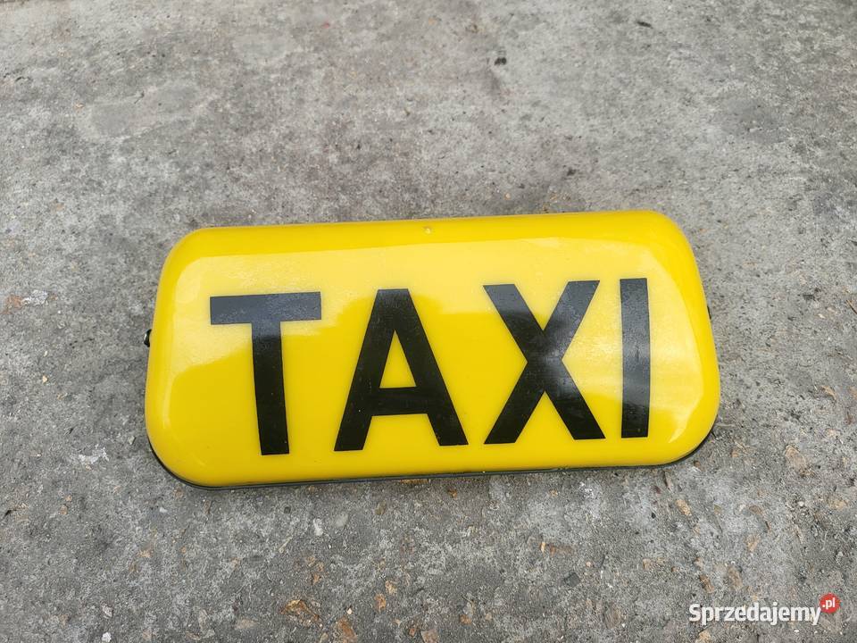 Kogut TAXI żółty śląskie