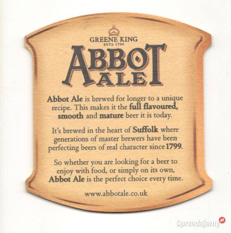 Abbot podstawka do piwa 1 Gliwice