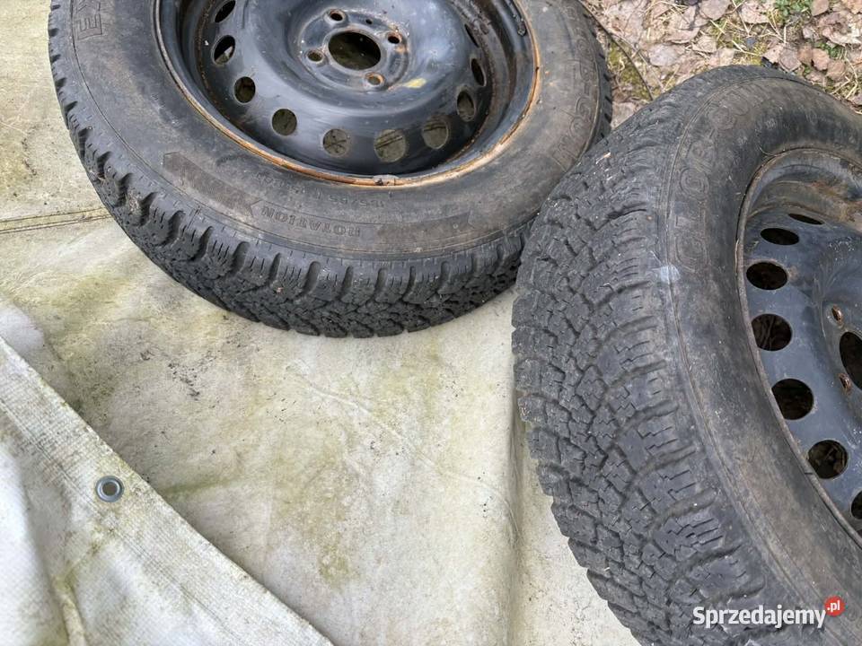 Koła felgi 4x100 na 601 Clio Thalia opony zimowe Opony i felgi Warszawa sprzedam