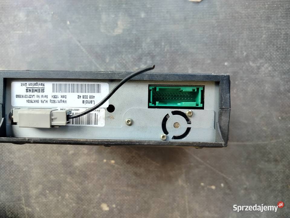 Simens Nawigacja Lancia Lybra Harkabuz