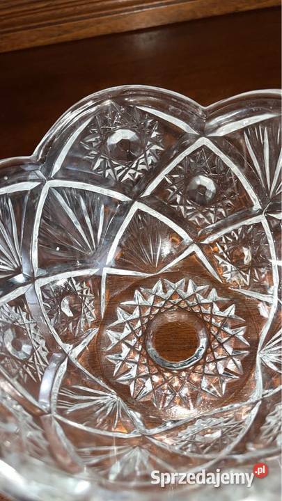 Kryształowa miseczka do deserów orzeszków Gdańsk sprzedam