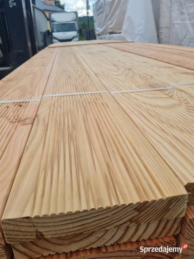 DESKA TARASOWA MODRZEW 148X28 PRODUCENT Domaradz sprzedam