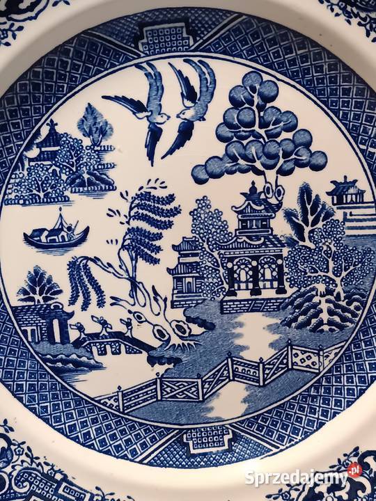 Gustafsberg Zestaw talerzy 5 talerzy WILLOW 1930