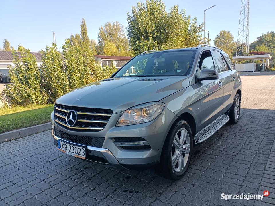 MERCEDES ML 350 BLUTEC SALON POLSKA ZADBANY blokada skrzyni biegów wielkopolskie sprzedam