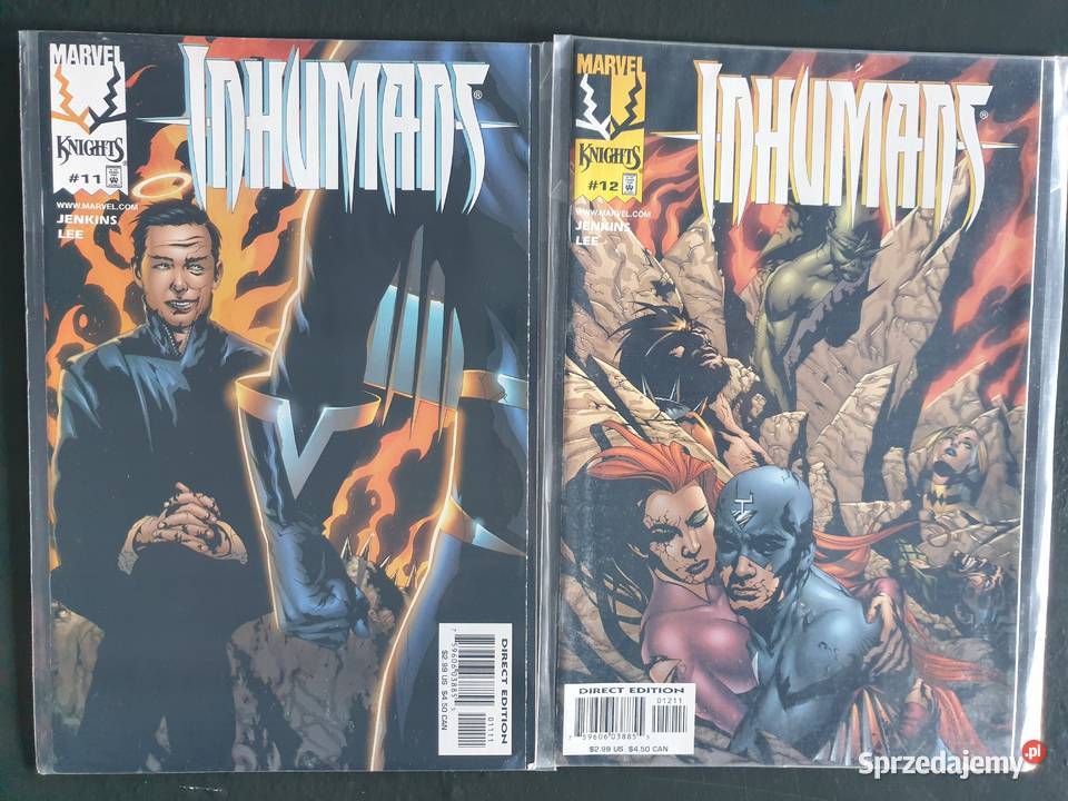 Inhumas 11 oryginalnych komiksów Marvel USA Gdynia