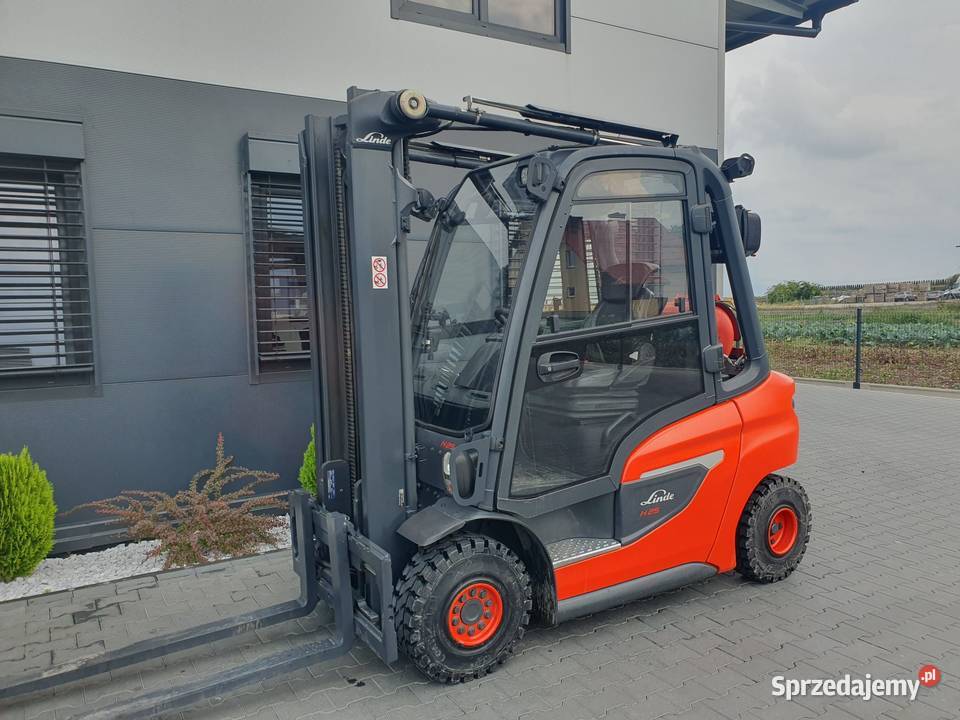 Wózek widłowy Linde H25T 2021r Kabina Przesuw Motoryzacja Rudno Górne sprzedam