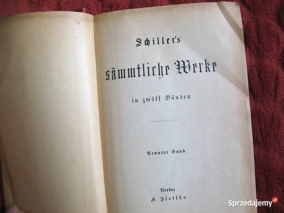 Schiller Historia wojny trzydziestoletniej tom 9 Siedlce sprzedam