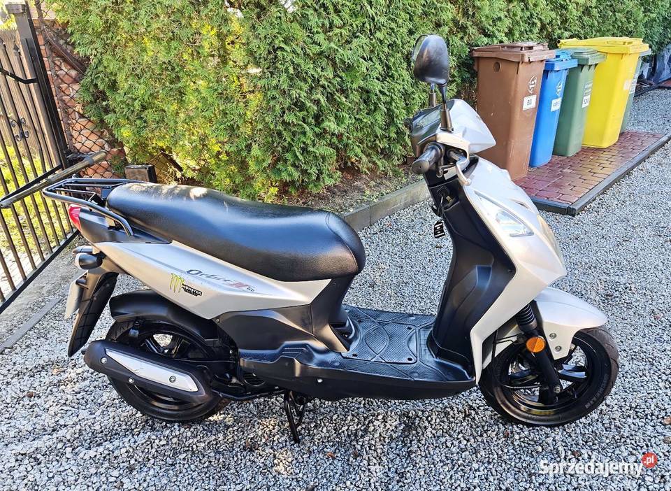 Skuter Sym Orbit 2019r 50cc 4T 2200 OKAZJA nieuszkodzony Łask