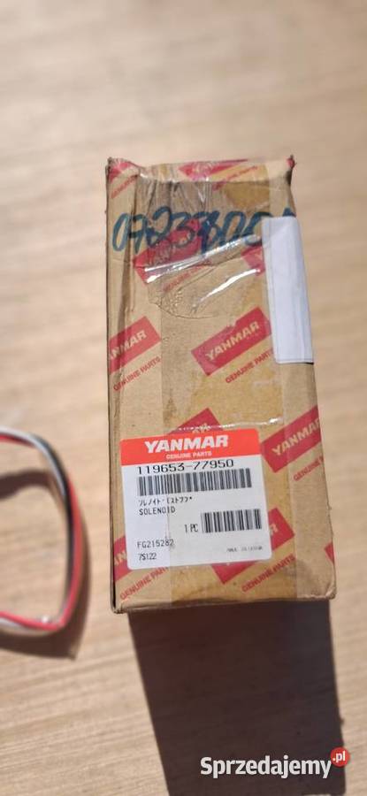 Cewka gaszenia Yanmar 12V 11965377950 3TNV88