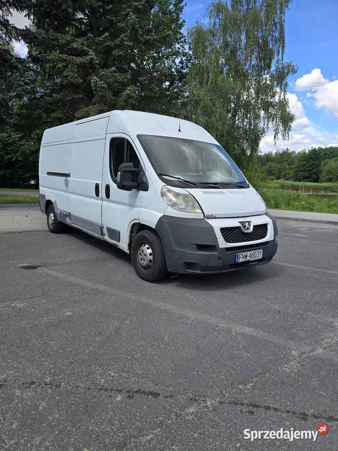 Peugeot Boxer 30 2011r welurowa tapicerka