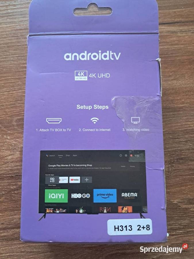 nowa przystawka do telewizora H96 android TV świętokrzyskie Sandomierz sprzedam