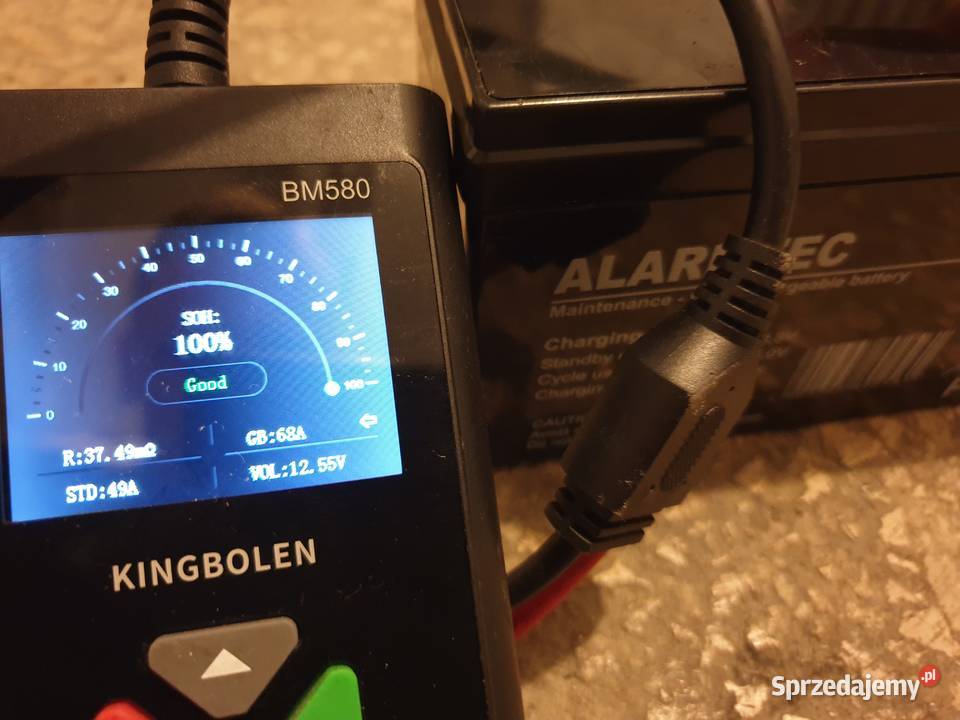 Akumulator 12V 7Ah AGM 100 sprawności moto Radom sprzedam