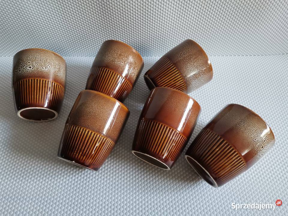 Stare kubki Zośka 6 sztuk porcelit Mirostowice Katowice sprzedam