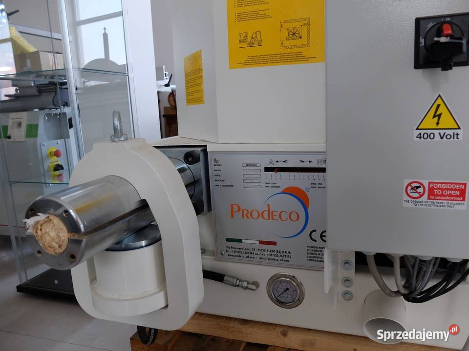 Brykieciarka Prodeco E55 NANO małopolskie Naprawa sprzedam