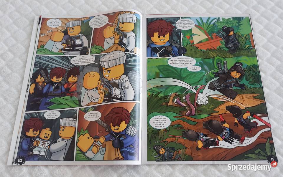Lego Ninjago 42018 Media Service Książeczki Czeladź
