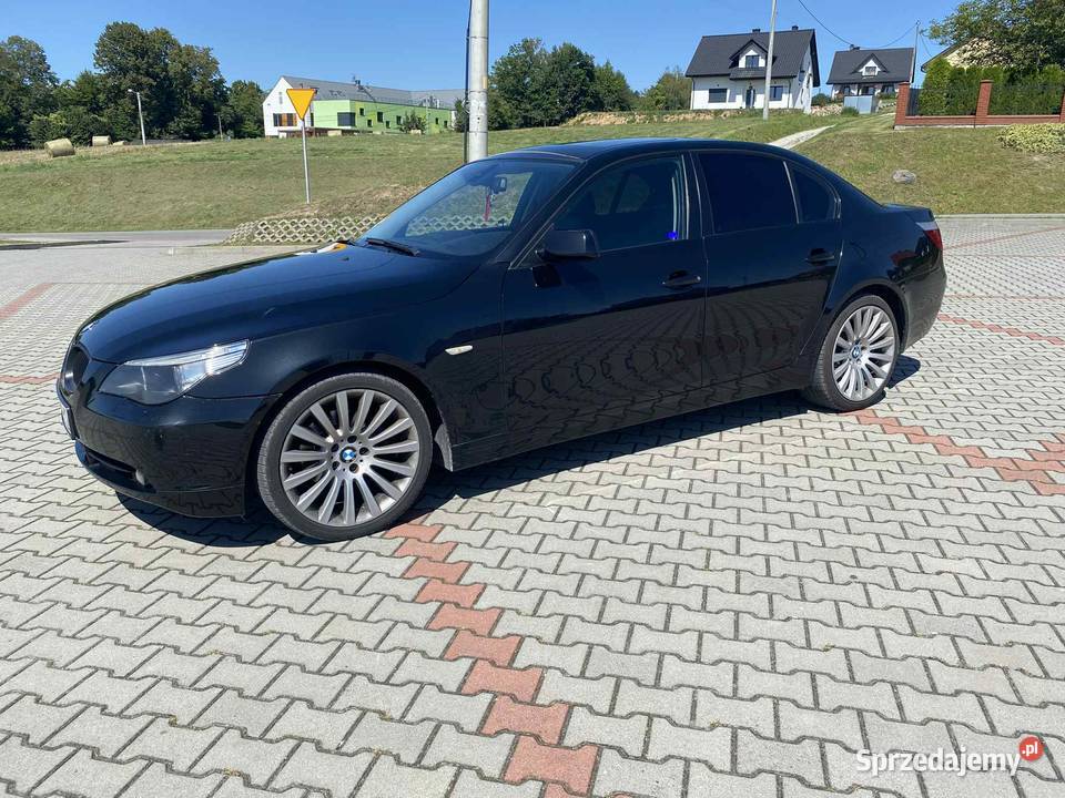 BMW E60 25l z gazem 100 bezwypadkowe oryginalny centralny zamek Brzesko sprzedam