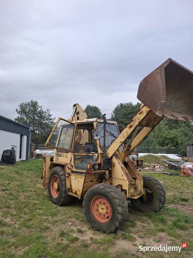 Koparko ładowarka Kramer 516 jcb Ostrówek jcb