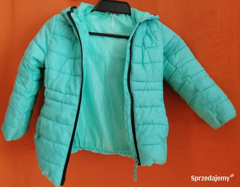Kurtka dziecięca zimowa Kiki Koko zielona Łódź