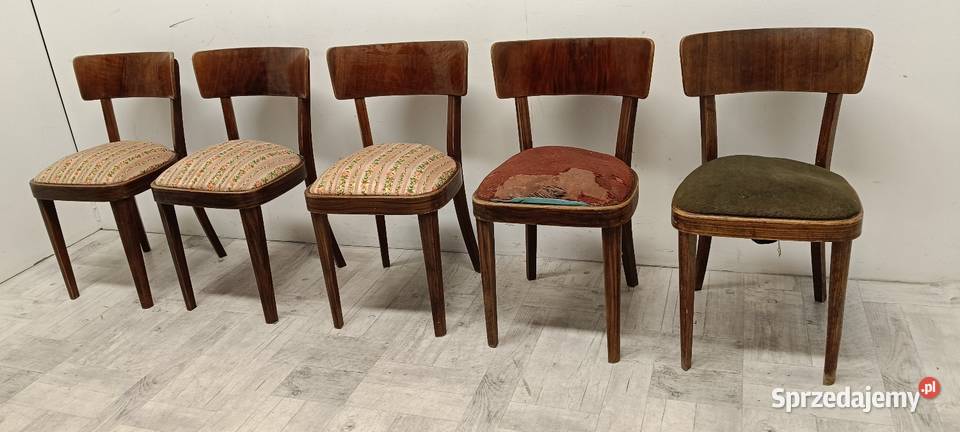 krzesło krzesła Thonet art deco lata 30te Radomsko