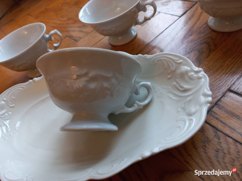Stara porcelana filiżanki salaterka KPM mazowieckie Piastów sprzedam
