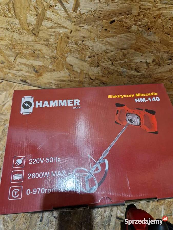 MIESZADŁO ELEKTRYCZNE DO ZAPRAW KLEJU BETONU MOC Głogowa sprzedam