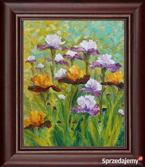 Obraz olejny Irysy 2 Lublin