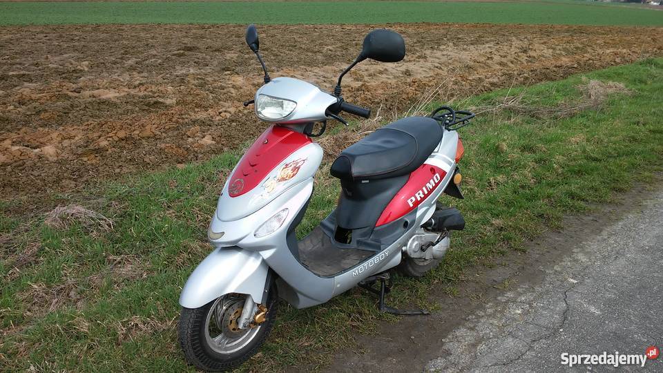 Skuter 4t Motoboy Primo stan 50cm3 Głuchołazy