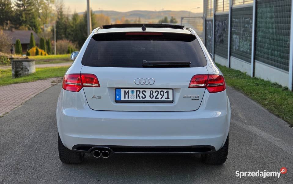 AUDI A3 8P 20TDI CR 170 2011r LIFT QUATTRO SLine gniazdo SD